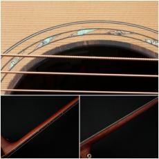 Bromo Guitars BAR6E 【動画あり】【国内工房セットアップ!】【P.U付!】【14Fジョイントパーラー】_9