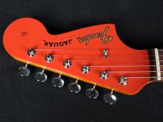Fender FSR Made in Japan Traditional II 60s Jaguar Fiesta Red Maching Head_5