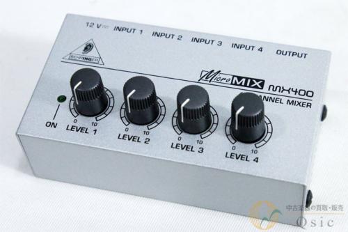 BEHRINGER MX400 MICROMIX [UL972]【神戸店在庫】