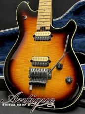 PEAVEY USA EVH Wolfgang Flame Top 1997 Tobacco Sunburst w/Killer Figured Neck 3.62kg "Full-Original & Mint"_2
