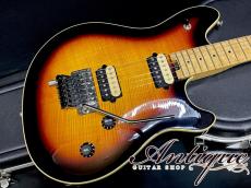 PEAVEY USA EVH Wolfgang Flame Top 1997 Tobacco Sunburst w/Killer Figured Neck 3.62kg "Full-Original & Mint"_4