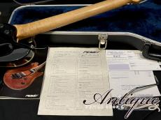 PEAVEY USA EVH Wolfgang Flame Top 1997 Tobacco Sunburst w/Killer Figured Neck 3.62kg "Full-Original & Mint"_11