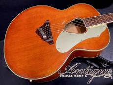 Gretsch PX6022 Rancher 1967 Western Orange /Zero Fret /Jacaranda Bridge w/Piezo PU "Vintage Player's Gear"_4