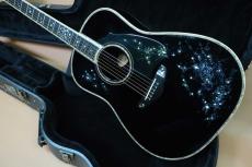 Terry's Terry TJ-100 Custom " Star Black ” / Premium Spruce Top・Premium Rosewood Side and Back・Body Top and Side and Back Abalone Trim・Clear Guard・Ebony Fingerboard and Bridge【With Original Case】2016年製_2