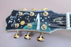 Terry's Terry TJ-100 Custom " Star Black ” / Premium Spruce Top・Premium Rosewood Side and Back・Body Top and Side and Back Abalone Trim・Clear Guard・Ebony Fingerboard and Bridge【With Original Case】2016年製_8