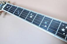 Terry's Terry TJ-100 Custom " Star Black ” / Premium Spruce Top・Premium Rosewood Side and Back・Body Top and Side and Back Abalone Trim・Clear Guard・Ebony Fingerboard and Bridge【With Original Case】2016年製_9