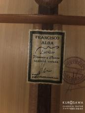 Francisco Alba (Munoz) フランシスコ・アルバ(ムニョス) 2008年製 松・シープレス フラメンコ 白【日本総本店2F 在庫品】_4