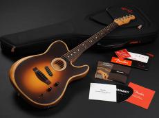 Fender Acoustasonic Player Telecaster Rosewood Fingerboard ~Shadow Burst~_2