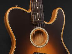 Fender Acoustasonic Player Telecaster Rosewood Fingerboard ~Shadow Burst~_4