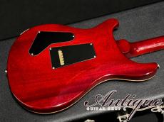 Paul Reed Smith [PRS] Custom 24 2008 Dark Cherry Sunburst /STD Neck /Abalone J-Birds Inlay EX++ 3.58kg “1Piece Killer Quilt Figured”_5