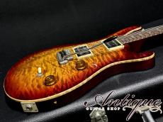 Paul Reed Smith [PRS] Custom 24 2008 Dark Cherry Sunburst /STD Neck /Abalone J-Birds Inlay EX++ 3.58kg “1Piece Killer Quilt Figured”_6