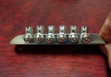 Mosrite 用、1963年製バーブリッジの交換用ローラーブリッジ　特注品_6