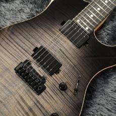 Black Smoker Futura-S HH Stem Wave Black 4A Flame Maple Top,Fiji Mahogany Back【国産ハイエンド】【2025年製】_3