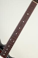 K.Nyui Custom Guitars KNJM Black with Matching Head_4