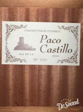 Paco Castillo パコ・カスティージョ Model:201 杉・サペリ 7/8【新品】_8