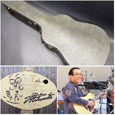 Terry's Terry Premium Terry PTJ-100 MS 45th Anniversary “Sakura” 2018年製　/ Abalone Sakura Inlay・Spruce Top・Indian Rosewood Side and Back・Abalone Rosette・Ebony Fingerboard and Bridge・Tortoise Color Pick guard _16