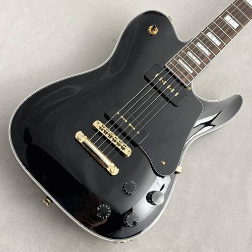 Bacchus Global Series BARON-CTM Alnico ~Black~ #GI20549 ≒3.81kg【P-90タイプ搭載新製品!】