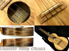 Pono [AC-K] Kalele Series コンサート アカシア単板_4