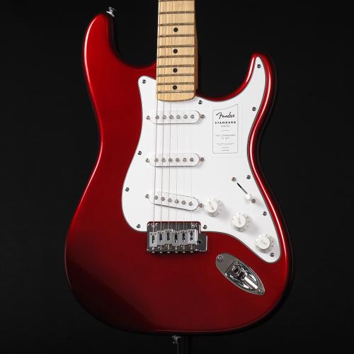 Fender Standard Stratocaster Maple Fingerboard White Pickguard ~Candy Cola~