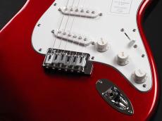 Fender Standard Stratocaster Maple Fingerboard White Pickguard ~Candy Cola~_6