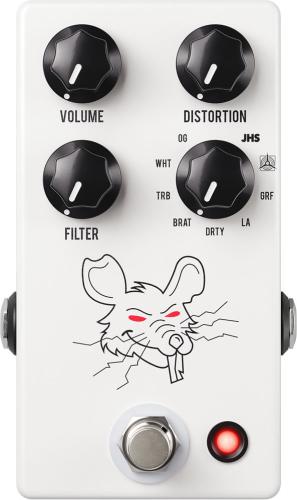 JHS Pedals PACKRAT WHITE《ディストーション》【オンラインストア限定】