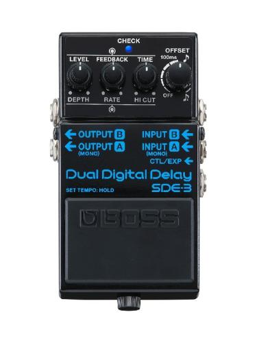 BOSS SDE-3 Dual Digital Delay《ステレオディレイ》【オンラインストア限定】