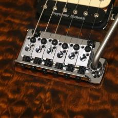 Charvel Pro-Mod Plus Dinky DK24 HSS 2PT EB QM, Amber Tiger Eye_7
