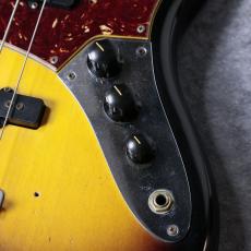Fender Custom Shop 1964 Jazz Bass Relic - 2 Tone Sunburst -【4.12kg】_4