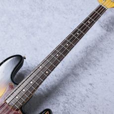 Fender Custom Shop 1964 Jazz Bass Relic - 2 Tone Sunburst -【4.12kg】_5