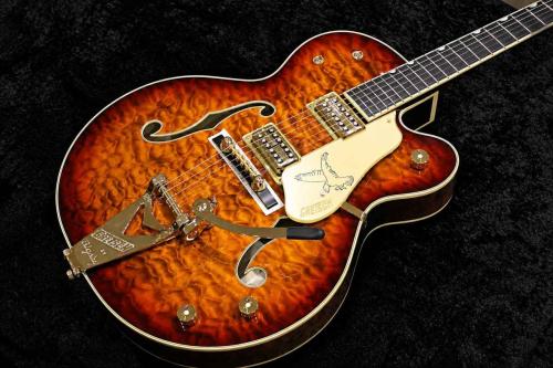 Gretsch G6136TGQM-59 Limited Edition Quilt Classic Falcon with Bigsby / Forge Glow