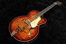Gretsch G6136TGQM-59 Limited Edition Quilt Classic Falcon with Bigsby / Forge Glow_3