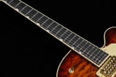 Gretsch G6136TGQM-59 Limited Edition Quilt Classic Falcon with Bigsby / Forge Glow_5