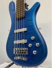 Warwick Master Built Streamer LX5 Ocean Blue Transparent Satin