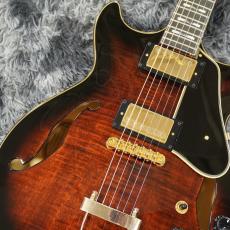 Ibanez AMH100FM-DVS (Dark Violin Sunburst) -AM Artcore Expressionist-【特価】【SPOTモデル】【フルアコ】_3