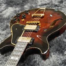 Ibanez AMH100FM-DVS (Dark Violin Sunburst) -AM Artcore Expressionist-【特価】【SPOTモデル】【フルアコ】_4