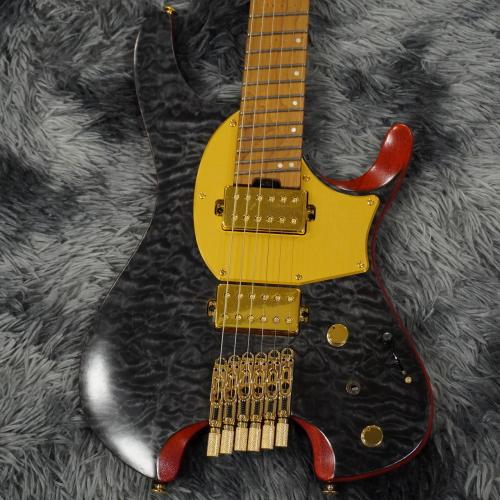Ibanez MGFM10-OBL (Obsidian Black Low Gloss) Manuel Gardner Fernandes Signature Model