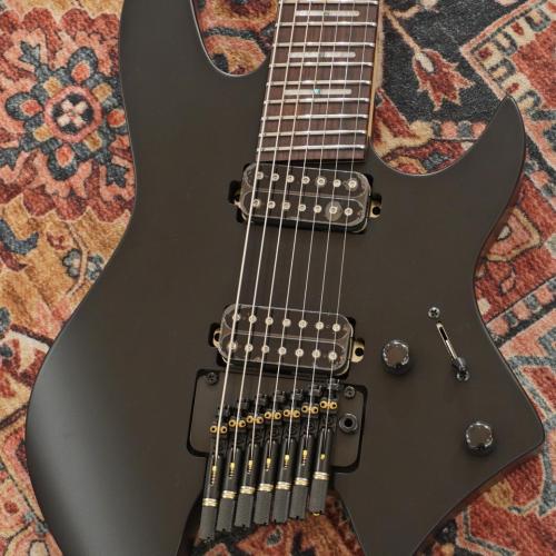 Sire Larry Carlton X6 7-String Headless Black Satin