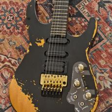 Jackson Pro Series Signature Phil Collen PC1-E, Ebony Fingerboard, Worn Black