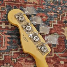 Fender FSR Made in Japan Hybrid II Jazz Bass, Maple Fingerboard, Sapphire Blue Transparent_11