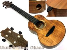 Akira Niihori Ukulele [Lizard] グランドコンサート ハワイアンコア/アフリカンマホガニー(裏1P) #05031