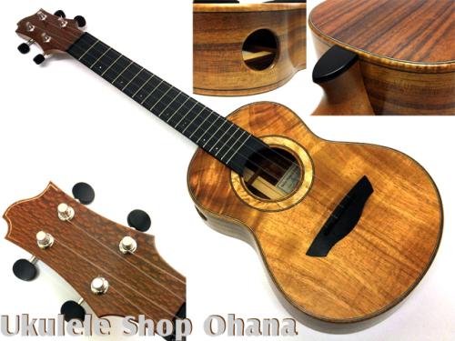 Akira Niihori Ukulele [Wasabi] スモールコンサート ハワイアンコア サイドホール #01052
