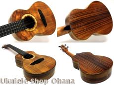 Akira Niihori Ukulele [Wasabi] スモールコンサート ハワイアンコア サイドホール #01052_3