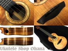Akira Niihori Ukulele [Wasabi] スモールコンサート ハワイアンコア サイドホール #01052_4
