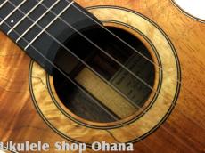 Akira Niihori Ukulele [Wasabi] スモールコンサート ハワイアンコア サイドホール #01052_10