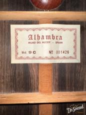 アルハンブラ　Alhambra 9C　中古　レキントギター_8