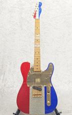 Fender 【アウトレット】Buck Owens Telecaster - Red Silver and Blue Sparkle -【MX24059225】【3.68kg】_3