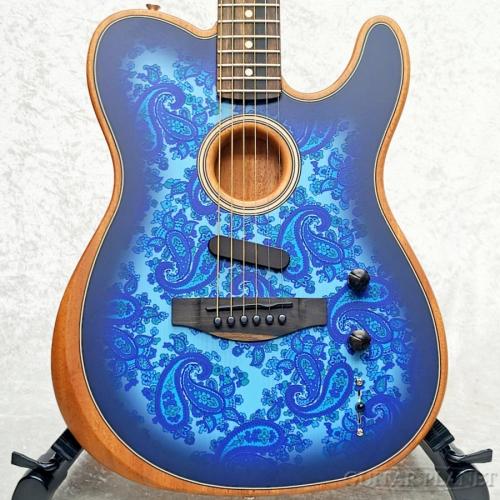 Fender FSR American Acoustasonic Telecaster Limited - Blue Paisley - 【US254115A】【2.25kg】
