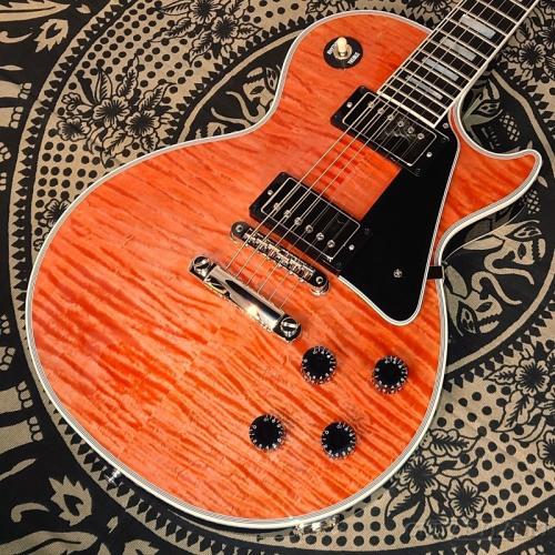 Gibson 【現地選定品】 ~Dealer Select~ Les Paul Custom Figured Peach Gloss 【#CS503127】【4.63kg】