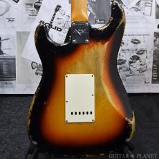 Fender Custom Shop MBS 1961 Stratocaster Relic -3 Color Sunburst- by Dale Wilson 2018USED!!_3