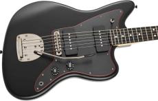 Fender Made in Japan Limited Hybrid II Jazzmaster Noir Rosewood Fingerboard black_4